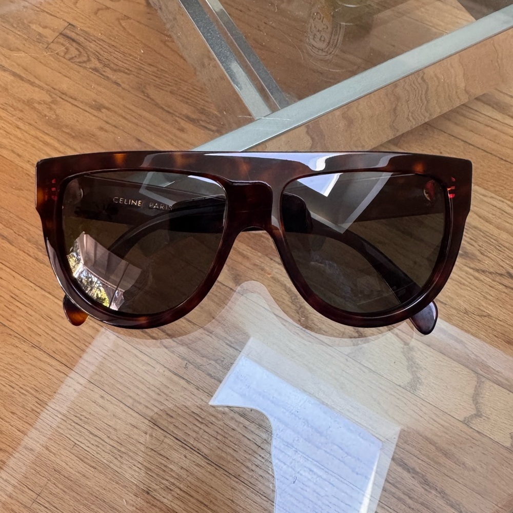 Celine Tortoiseshell Sunglasses - image 2